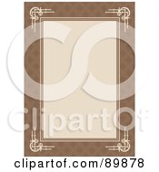 Poster, Art Print Of Invitation Border And Frame With Copyspace - Version 4