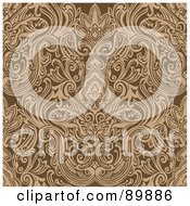 Poster, Art Print Of Seamless Crest Pattern Background - Version 4