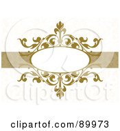 Poster, Art Print Of Decorative Invitation Border And Frame With Copyspace - Version 2