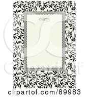 Poster, Art Print Of Invitation Border And Frame With Copyspace - Version 15