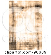 Royalty Free RF Clipart Illustration Of A Grungy Sepia Background With Glowing Center