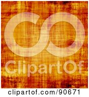 Royalty Free RF Clipart Illustration Of A Grungy Orange Background