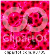 Royalty Free RF Clipart Illustration Of A Pink Cell Pattern Background
