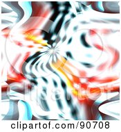 Poster, Art Print Of Bright Ripply Vortex Background