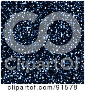 Royalty Free RF Clipart Illustration Of A Black And Blue Brillo Pad Texture Background