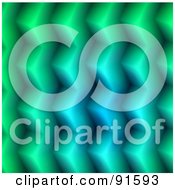 Royalty Free RF Clipart Illustration Of A Green And Blue 3d Jagged Row Texture Background