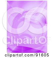 Poster, Art Print Of Purple Fractal Spiral Background