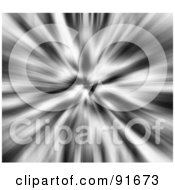 Royalty Free RF Clipart Illustration Of A Blurry Gray Zoom Vortex