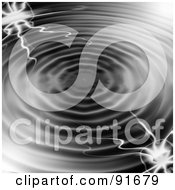 Poster, Art Print Of Electrical Rippling Water Background