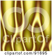 Royalty Free RF Clipart Illustration Of A Background Of Rippling Yellow Flames