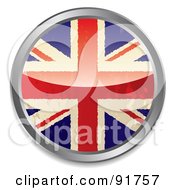 Distressed British Flag App Button