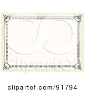 Poster, Art Print Of Elegant Certificate Frame - 1