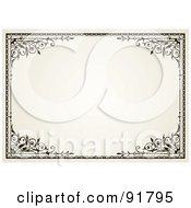 Poster, Art Print Of Elegant Certificate Frame - 2