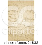 Poster, Art Print Of Wrinkled And Distressed Parchment Paper Background