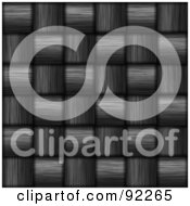 Royalty Free RF Clipart Illustration Of A Carbon Fiber Background Texture 2
