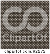 Royalty Free RF Clipart Illustration Of A Carbon Fiber Background Texture 8