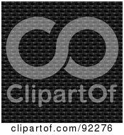 Royalty Free RF Clipart Illustration Of A Carbon Fiber Background Texture 12