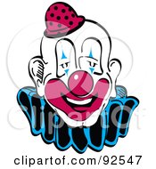 Poster, Art Print Of Goofy Faced Party Clown