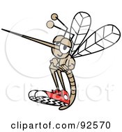 Poster, Art Print Of Mosquito With His Arms Crossed