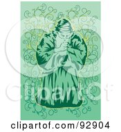 Poster, Art Print Of Praying Person - 3