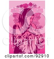 Poster, Art Print Of Praying Person - 7