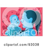 Poster, Art Print Of Mom And Child - 7