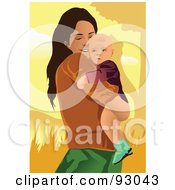 Poster, Art Print Of Mom And Child - 22