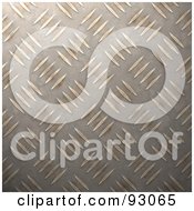 Poster, Art Print Of Gold Diamond Plate Pattern Background