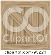 Poster, Art Print Of Light Wooden Crate