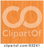 Royalty Free RF Clipart Illustration Of A Warm Tone Wood Grain Background