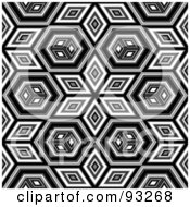 Poster, Art Print Of Black And White Background Pattern