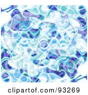 Poster, Art Print Of Blue And Purple Electric Background
