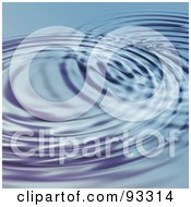 Royalty Free RF Clipart Illustration Of A Background Of Ripples Over Blue And Purple