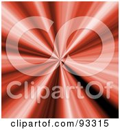 Royalty Free RF Clipart Illustration Of A Background Of Red Rays In A Bursting Vortex by Arena Creative