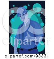 Poster, Art Print Of Royalty-Free Rf Clipart Illustration Of An Engineer - 2