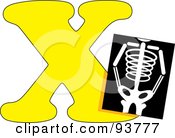 Poster, Art Print Of X Is For Xray Learn The Alphabet Scene