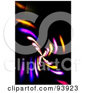 Royalty Free RF Clipart Illustration Of A Colorful Fractal Background 4