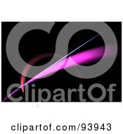 Royalty Free RF Clipart Illustration Of A Pink Swoosh Fractal Background