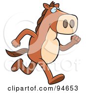 Poster, Art Print Of Horse Running On His Hind Legs