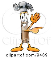 Clipart Picture Of A Hammer Mascot Cartoon Character Whispering And Gossiping
