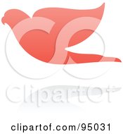 Poster, Art Print Of Pink Parrot Logo Design Or App Icon - 4