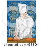 Poster, Art Print Of Male Professional Chef - 8