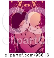 Royalty Free RF Clipart Illustration Of A Loving Mom With Child 3