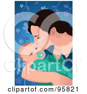 Poster, Art Print Of Loving Mom And Baby - 2