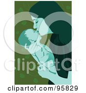 Poster, Art Print Of Loving Mom And Baby - 3