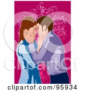 Poster, Art Print Of Loving Couple - 4