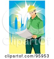 Poster, Art Print Of Working Engineer - 5