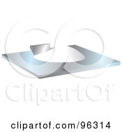 Royalty Free RF Clipart Illustration Of Cocaine On A Surface