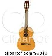 Poster, Art Print Of Traditional Acoustic Guitar