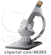 Royalty Free RF Clipart Illustration Of A Scientific Microscope